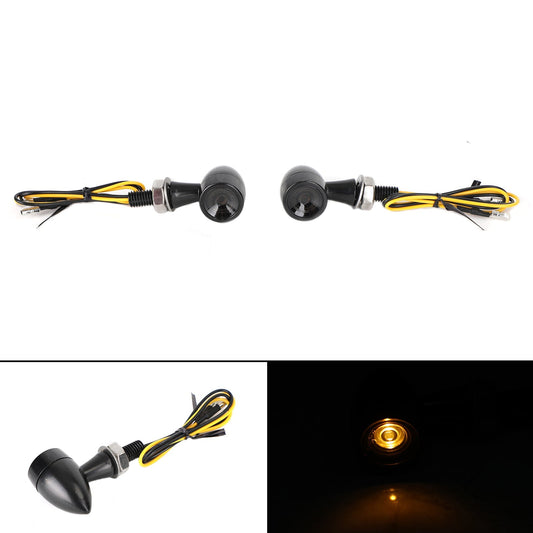 Mini clignotant LED Bullet pour moto, feu stop L0, 12 V, accessoire M7