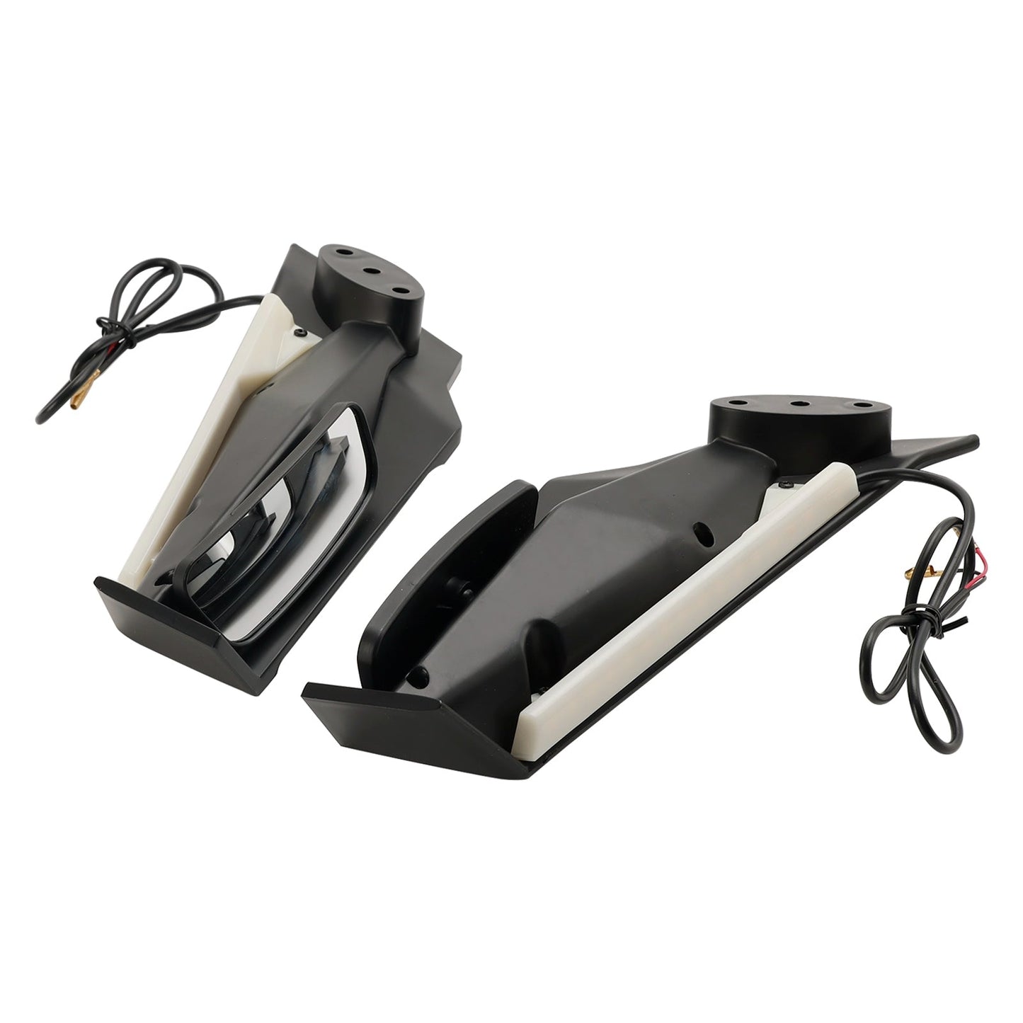 Rétroviseurs à ailettes pour Honda CBR650R, CBR650F, CBR500R et CBR500F 19-22