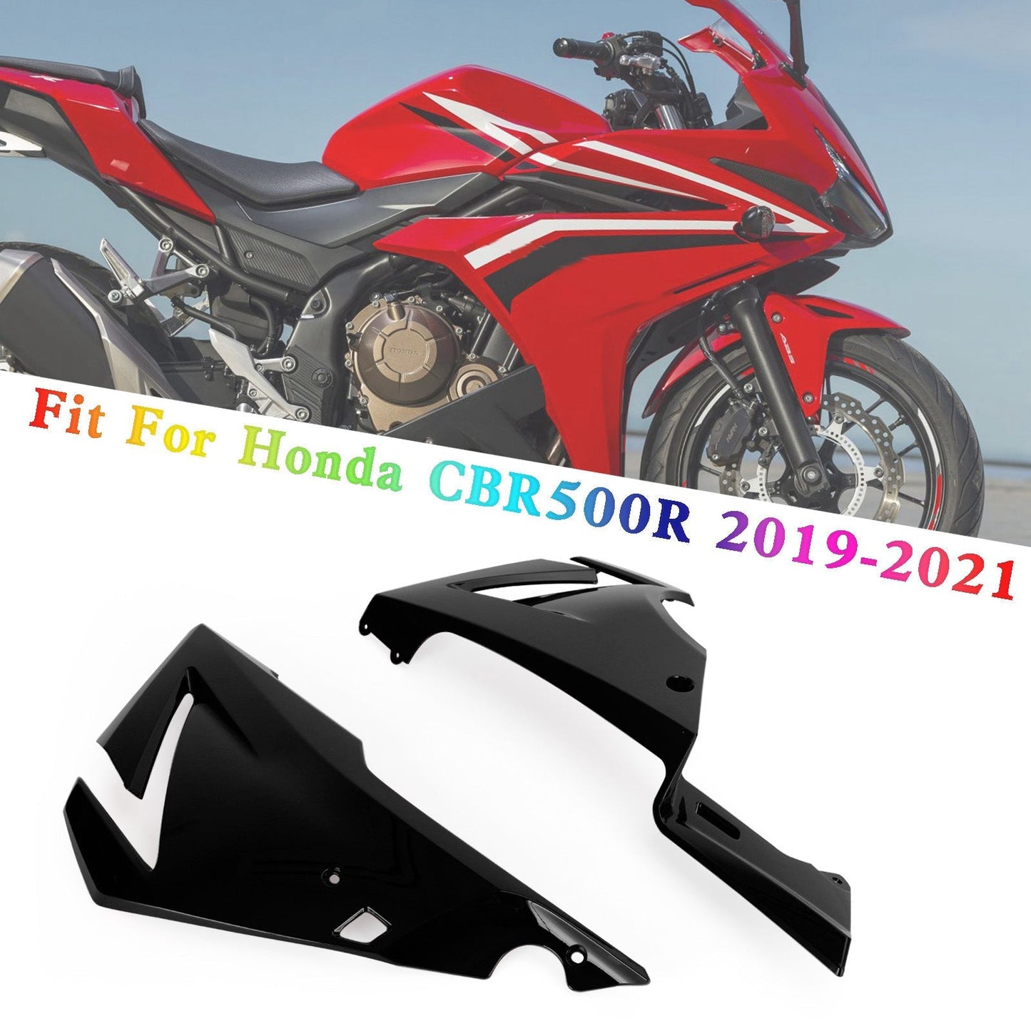 Capot de carénage de panneau latéral pour Honda CBR500R 2019-2021