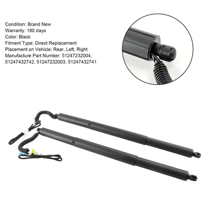 2011-2017 BMW X3 F25 2PCS 51247232003 51247232004 Left & Right Electric Tailgate Struts Gas