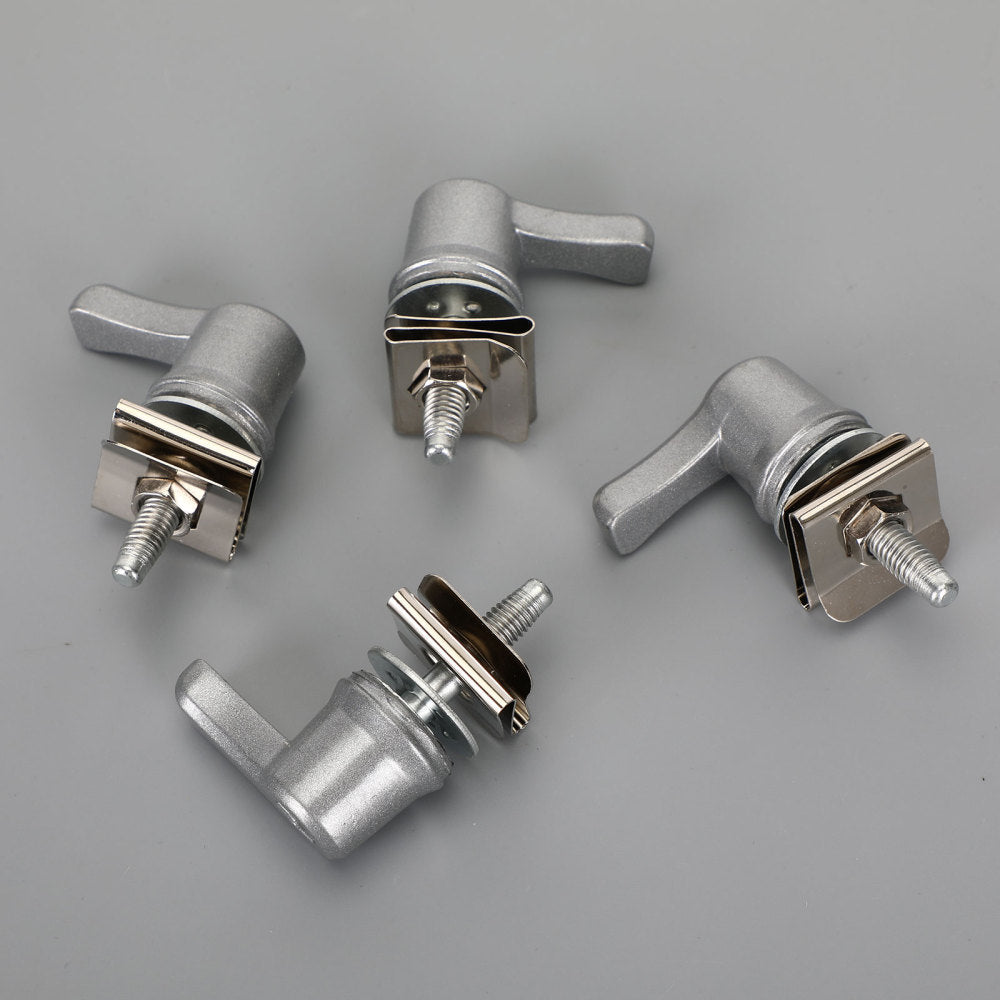 Kit de montaje de 4 pernos y tuercas de bloqueo de palanca de alforja Touring 01-20