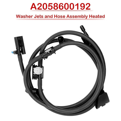 Benz C Class A2058600192 Washer Jets and Hose Assembly Heated Mercedes-Benz