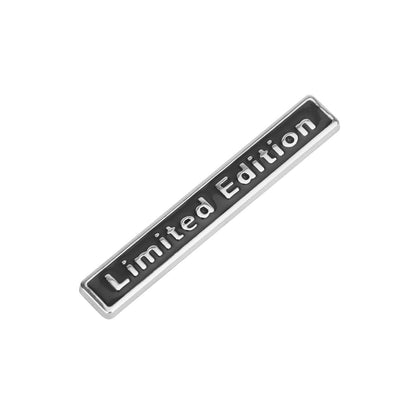 Metal Limited Edition Logo Emblem Badge Decal #B 3D Car Sticker Plating