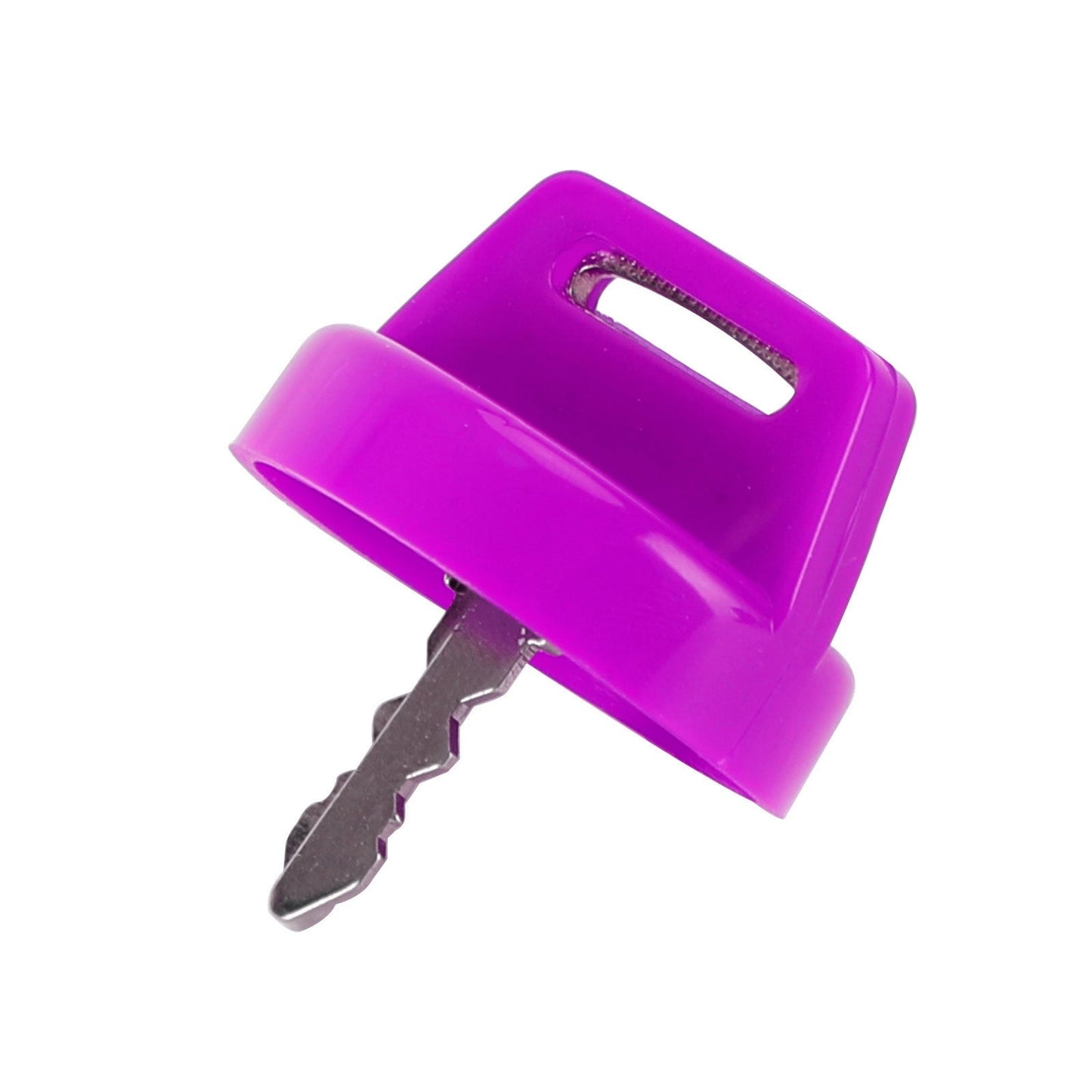 2 cubiertas de llave de encendido violeta con tuerca para Polaris RZR XP 570 800 900 1000 5433534