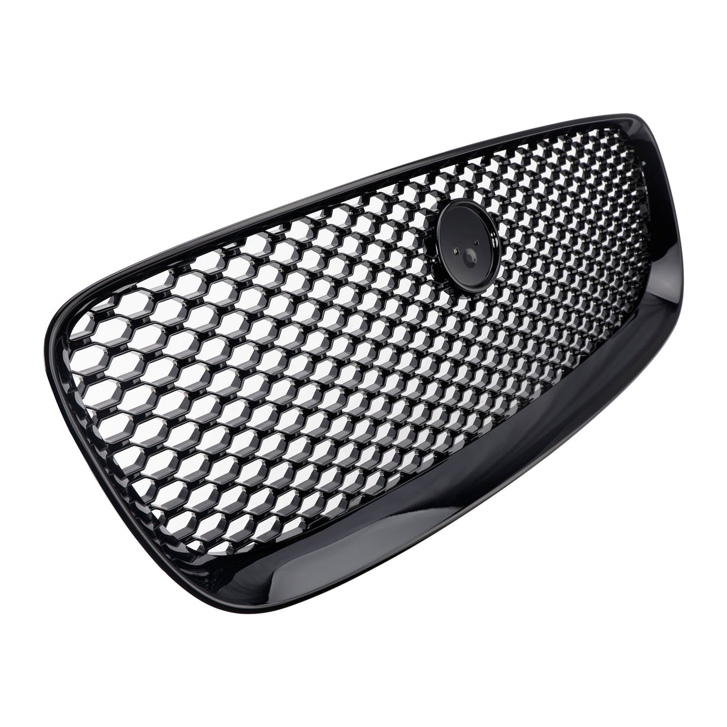 2016-2020 Jaguar F-PACE X761 Gloss Black Grille Front Bumper Replacement Mesh Grill