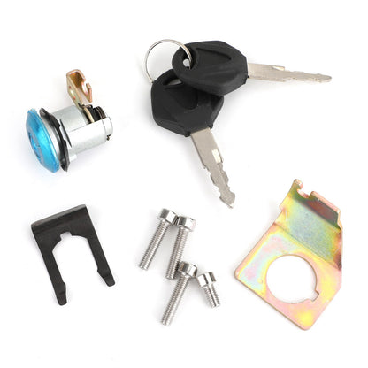 Suzuki GSXR GSX-R 600 750 2004-2015 Igniton Key Switch Fuel Cap Seat Lock Set