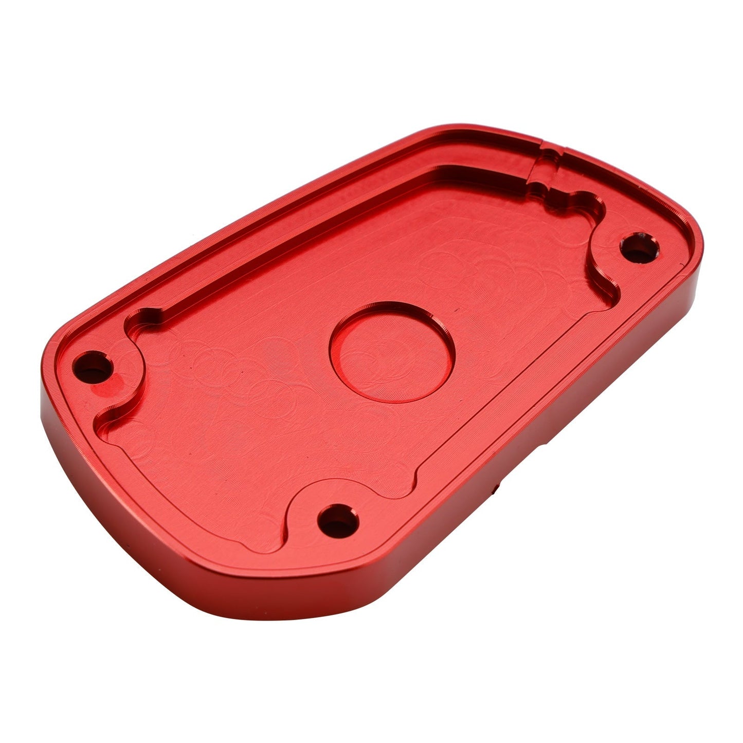 Tapa de líquido de freno delantero de aluminio MOTO GUZZI V85 TT 850 19-24, color rojo