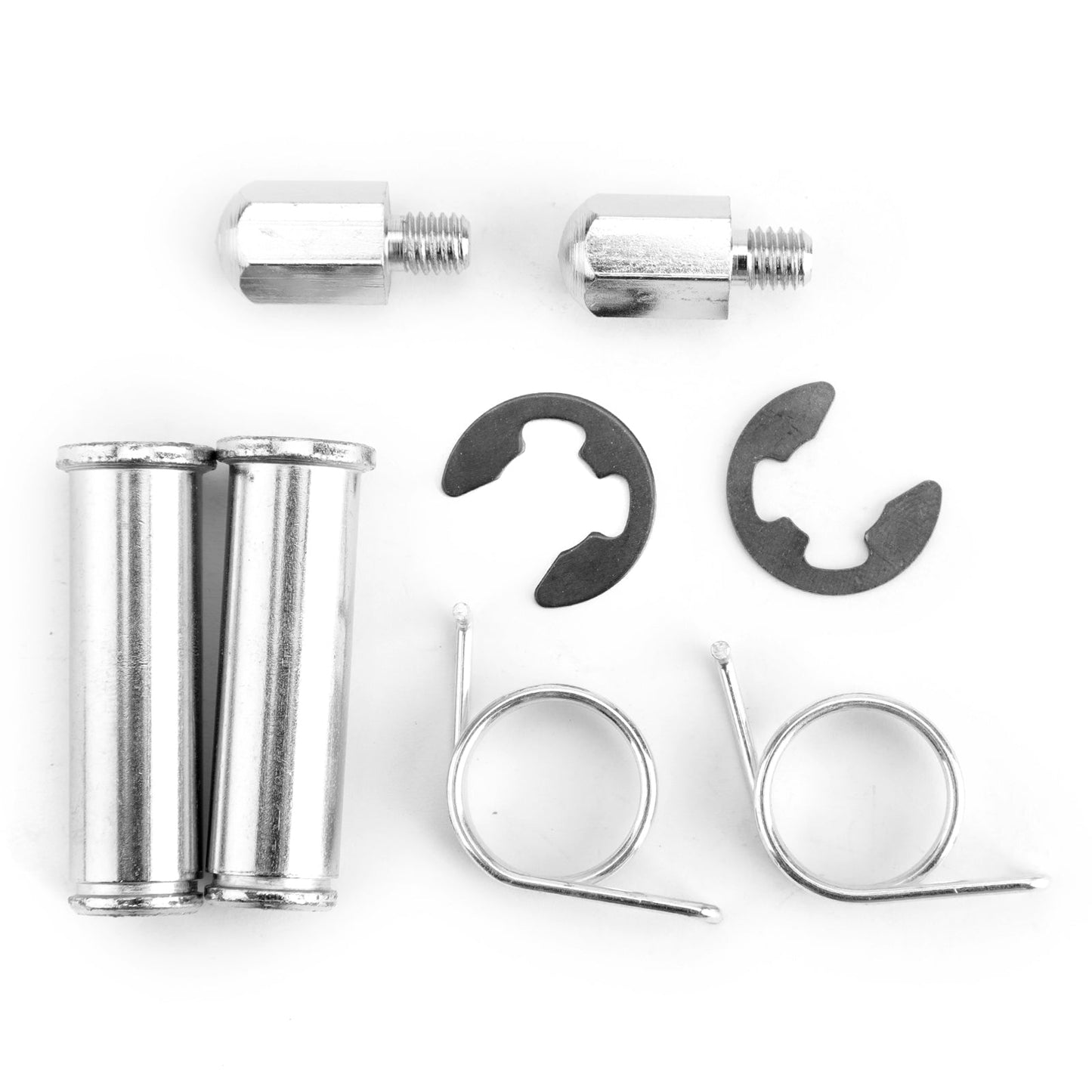 Repose-pieds avant pour Kawasaki ZX6R, Z750, Z1000, ZX9R, ZX10R, NINJA 250, argent