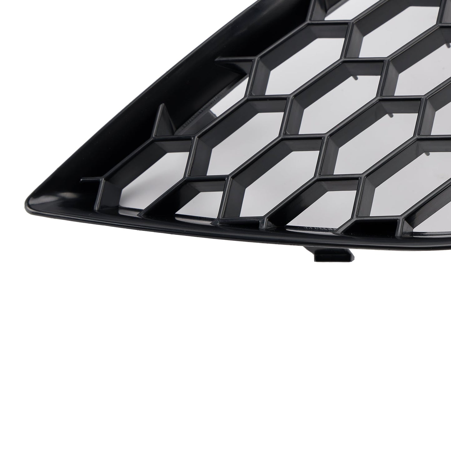 2013-2015 Black Honeycomb Fog Light Cover Fit Audi A4 B8.5 Standard Bumper