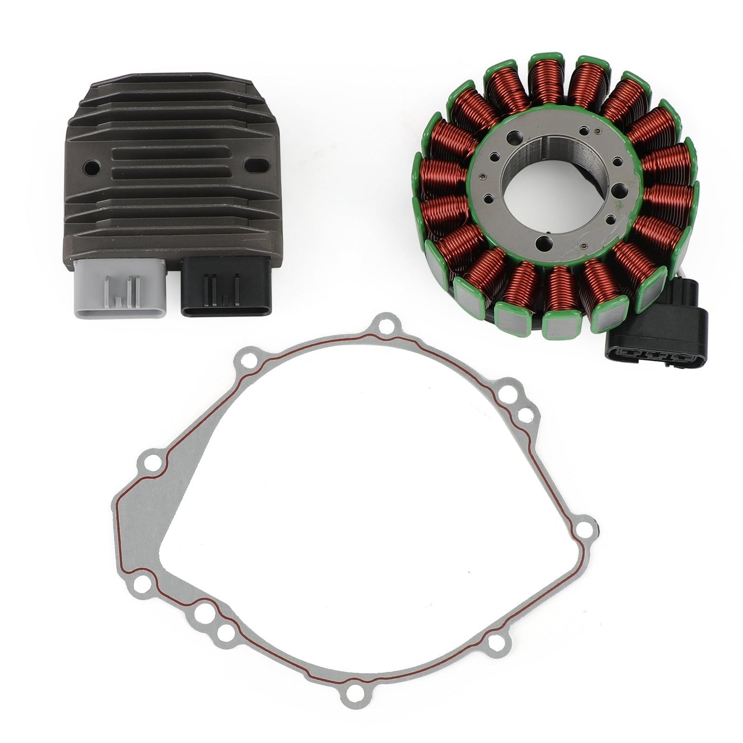 2002-2003 Yamaha YZF R1 RN09 Stator Regulator Rectifier Gasket Set 5PW-81410-00 5PW-81410-01