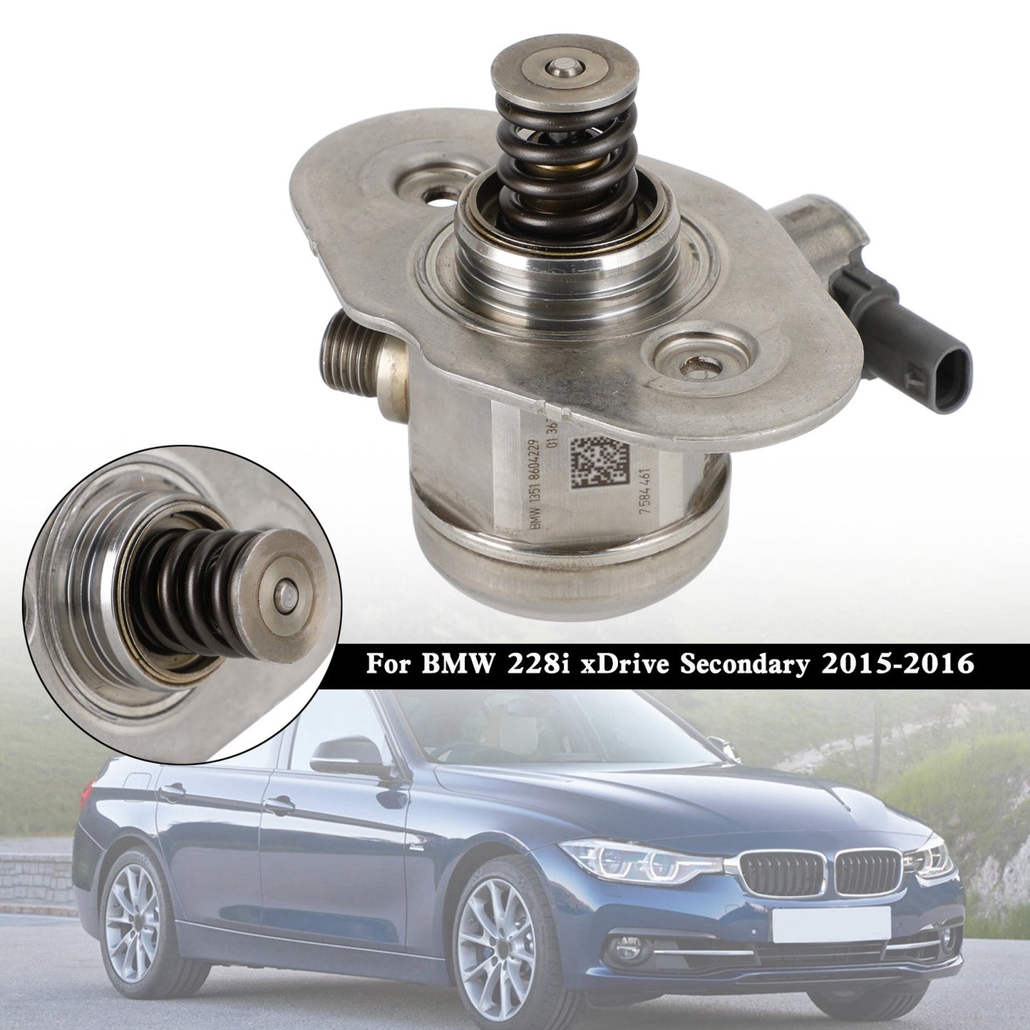 Pompe à carburant haute pression 13518604229 0261520281 pour BMW 228i 328i 428i 528i X1 X3 X4 X5