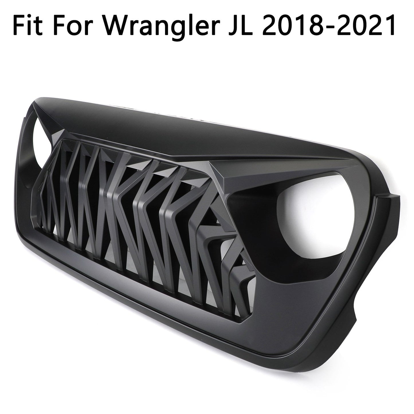 Jeep 2018-2021 Wrangler JL Front Bumper Grille Mesh Hood Grille Grill
