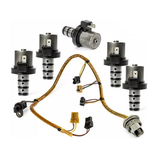 Kit de solenoide de cambio de transmisión Mitsubishi Carisma 1.8L (2000-2003) con arnés F4A41 F4A42