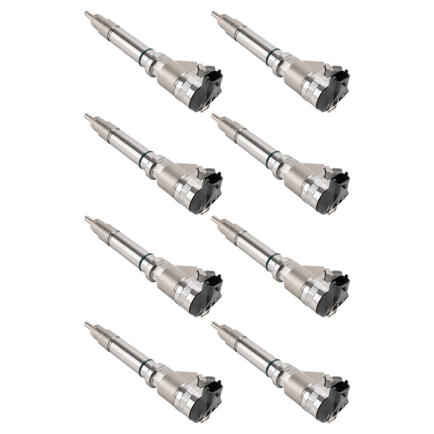 2006 Hummer H1 6.6L V8 DIESEL 8PCS Fuel Injector 0445120042 0445120082 19208742