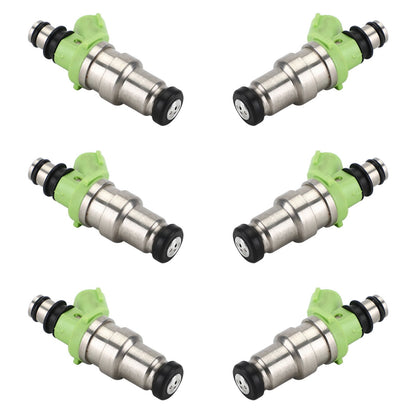 6PCS Fuel Injectors 23250-70080 Fit Toyota Cressida Supra 3.0L 1989-1992 312CC