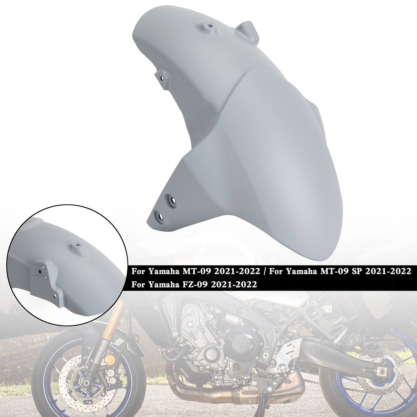 Carénage de garde-boue avant pour Yamaha MT-09 FZ-09 MT09 SP 2021-2022