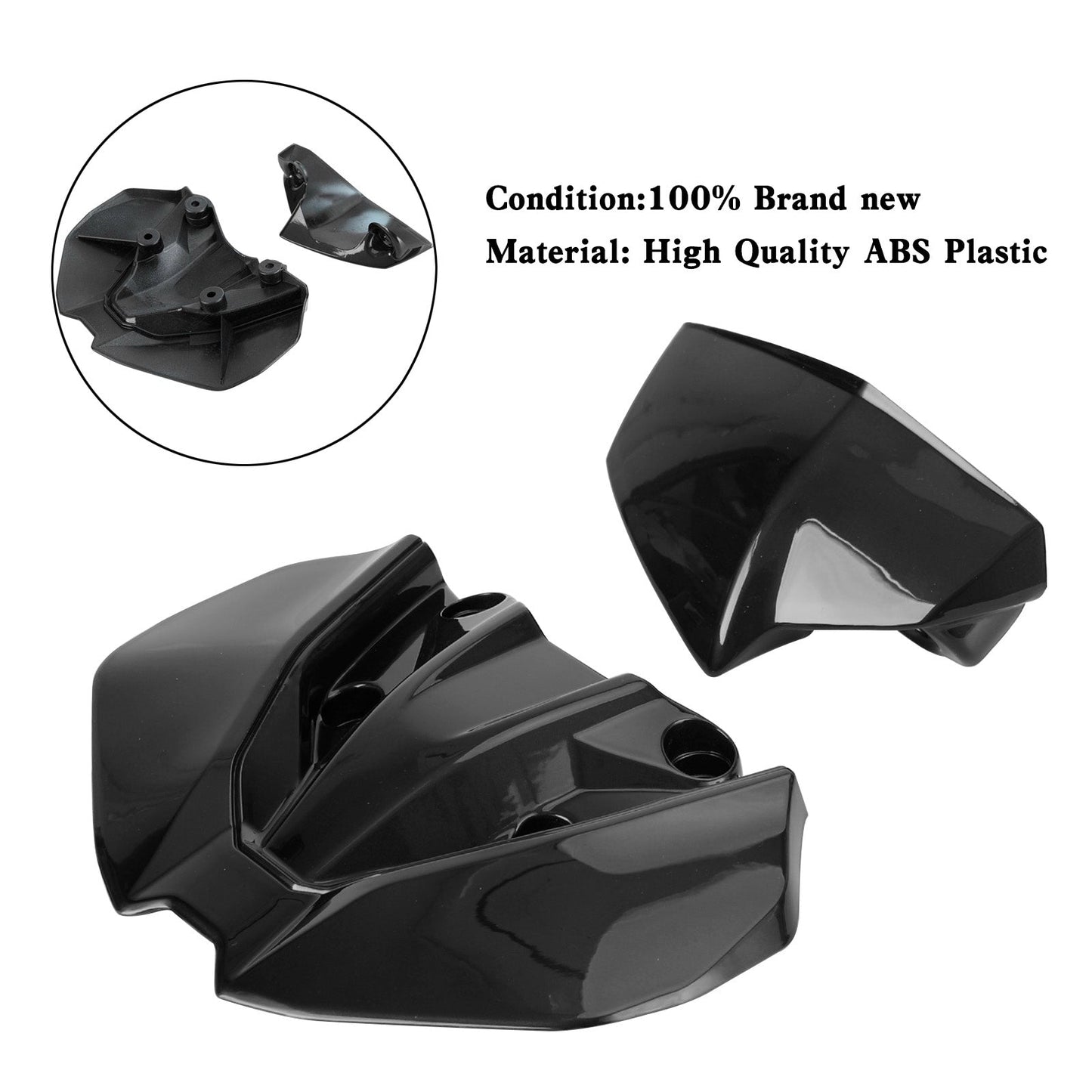 Headlight Fairing Windshield Cover For For Yamaha MT-09 FZ09 MT-09 SP 2018-2020