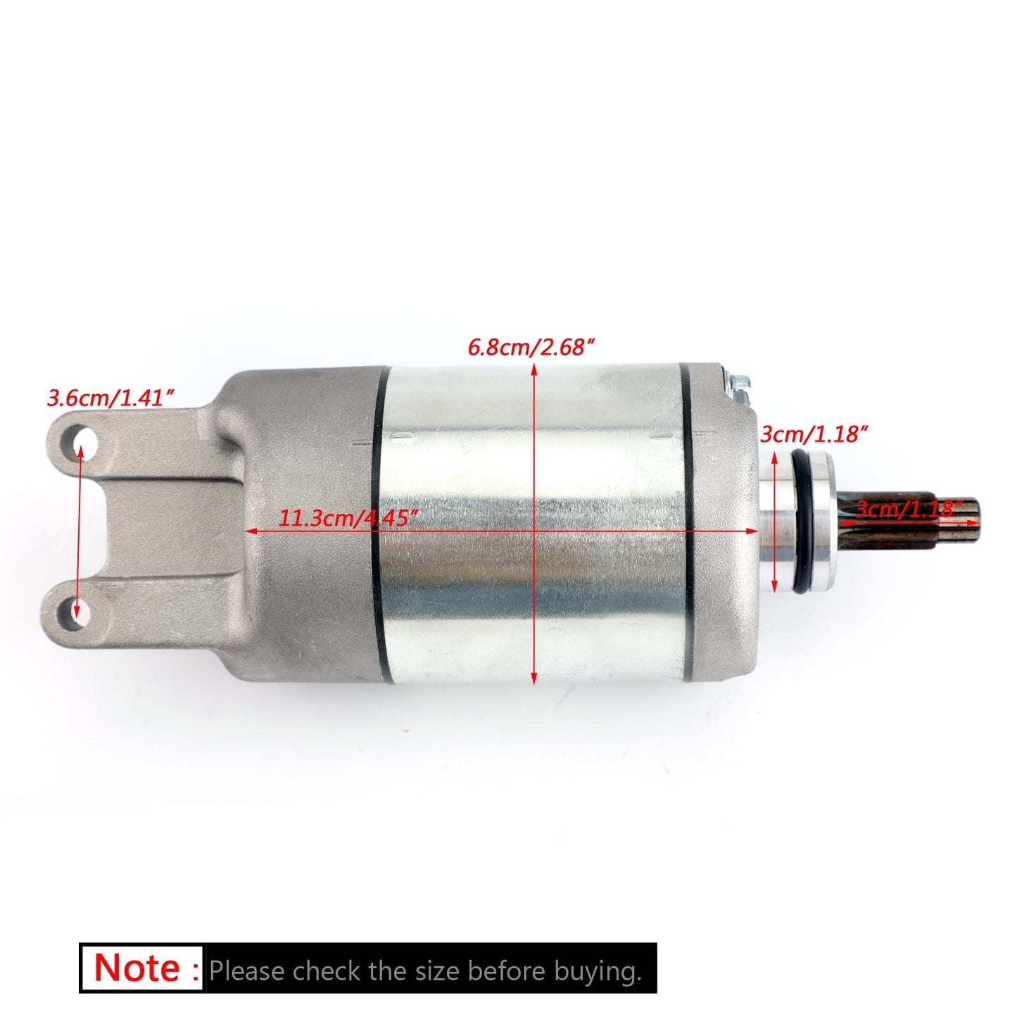 Electric Starter Motor for Honda TRX300 Sportrax 300 X 2009 31200-HM3-671 Assosary