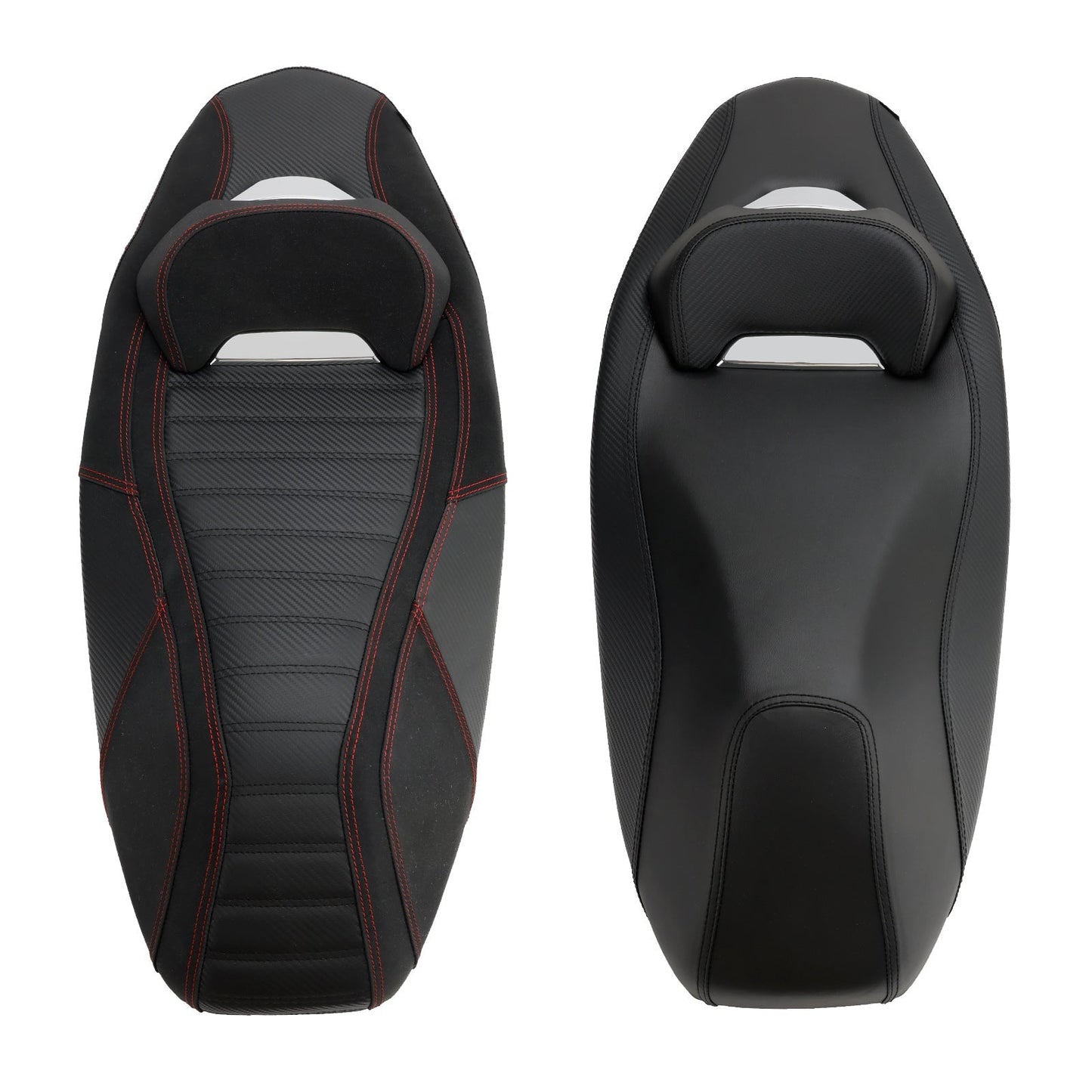 Siège conducteur avant et passager, compatible avec Honda Adv160 Adv 160 22-23, rouge