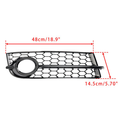 2007-2010 2PCS Fog Light Cover Grille Grill 8J0807682 Fit Audi TT MK2