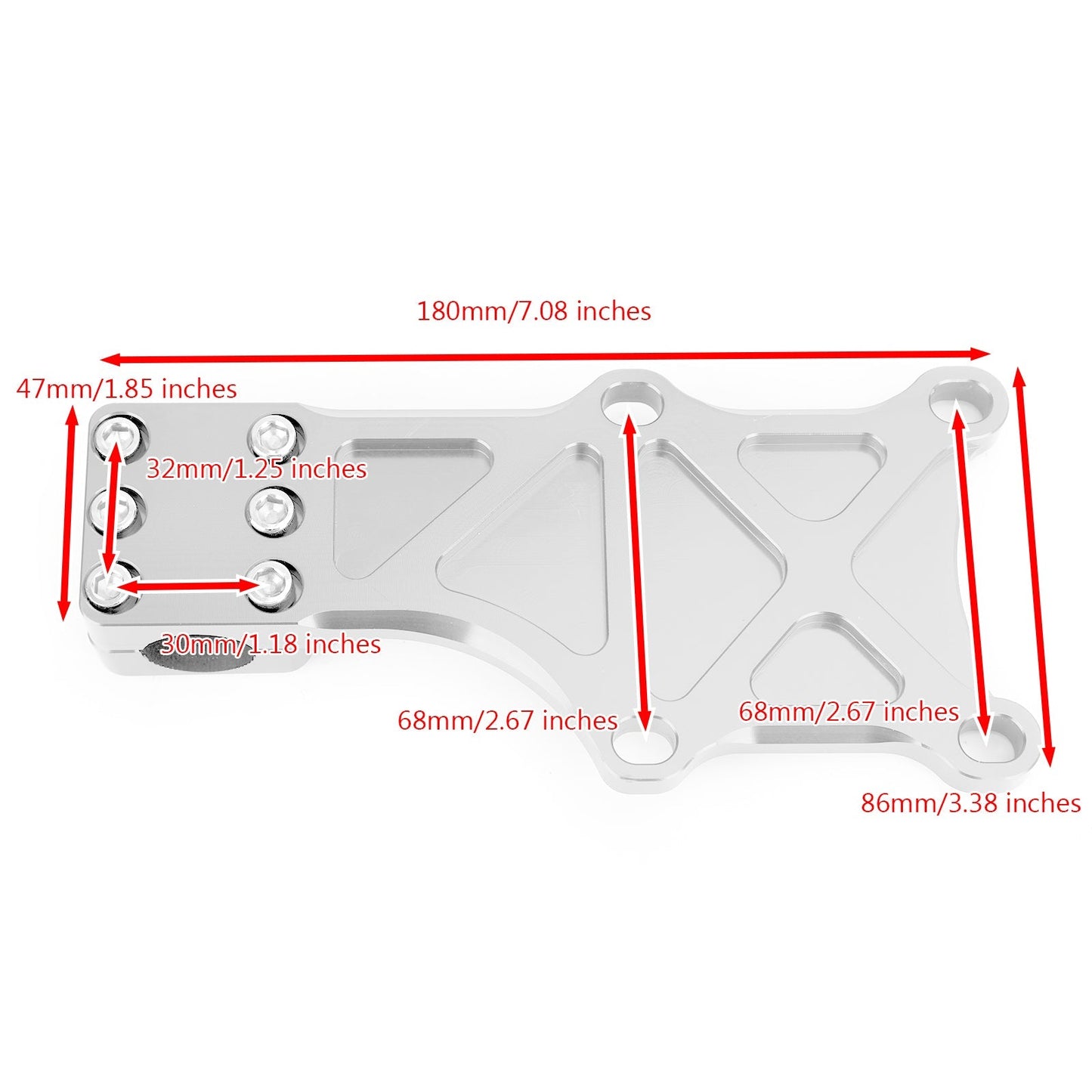 Soporte de protección de motor con fijación fija para Honda MSX125 MSX125SF Grom 2013-2019