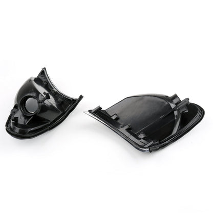 02-05 BMW E46 3-Series 4Dr Euro Corner Lights - Crystal Clear W/ Smoke Trim Fit