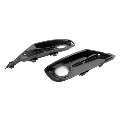 2014-2015 BMW 3 Series 328d 328d xDrive 2PCS Front Bumper Fog Light Grille Covers