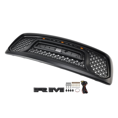 2002-2005 Dodge RAM 1500 Rebel Style Front Bumper Grill Grille