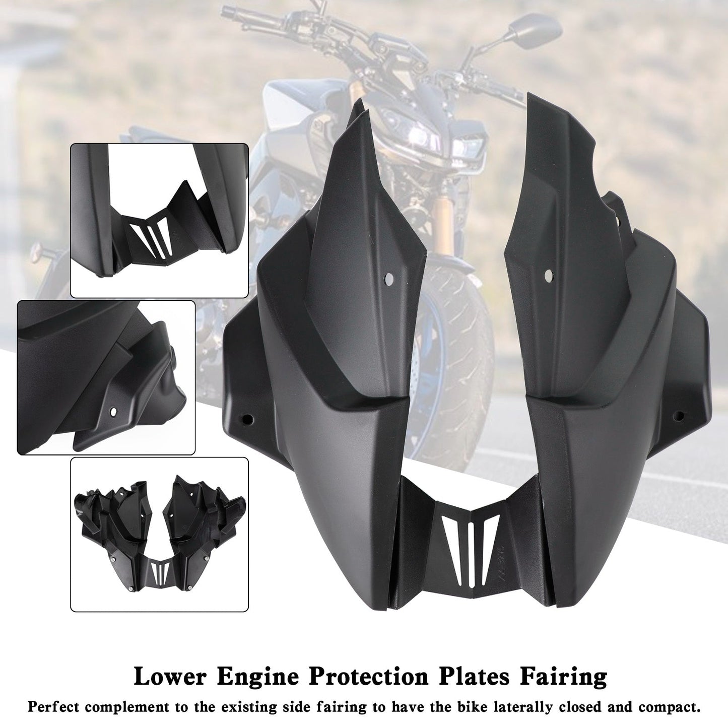 Ermax Belly Pan Lower Engine Side Fairing For Yamaha MT-09 / SP 2021-2022