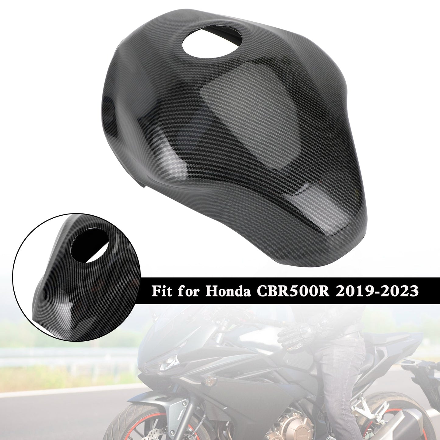 Gas Tank Cover Guard Fairing Protector For For Honda CBR500R 2019-2023