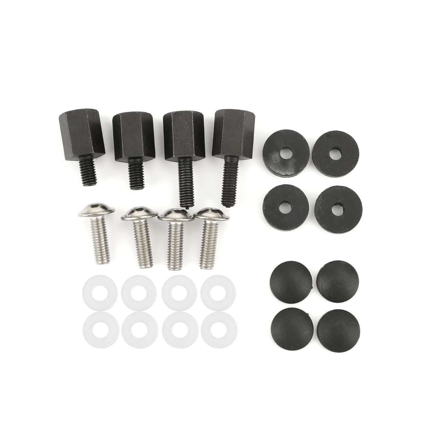 Pare-brise ABS pour moto Yamaha MT125 2015-2019, gris