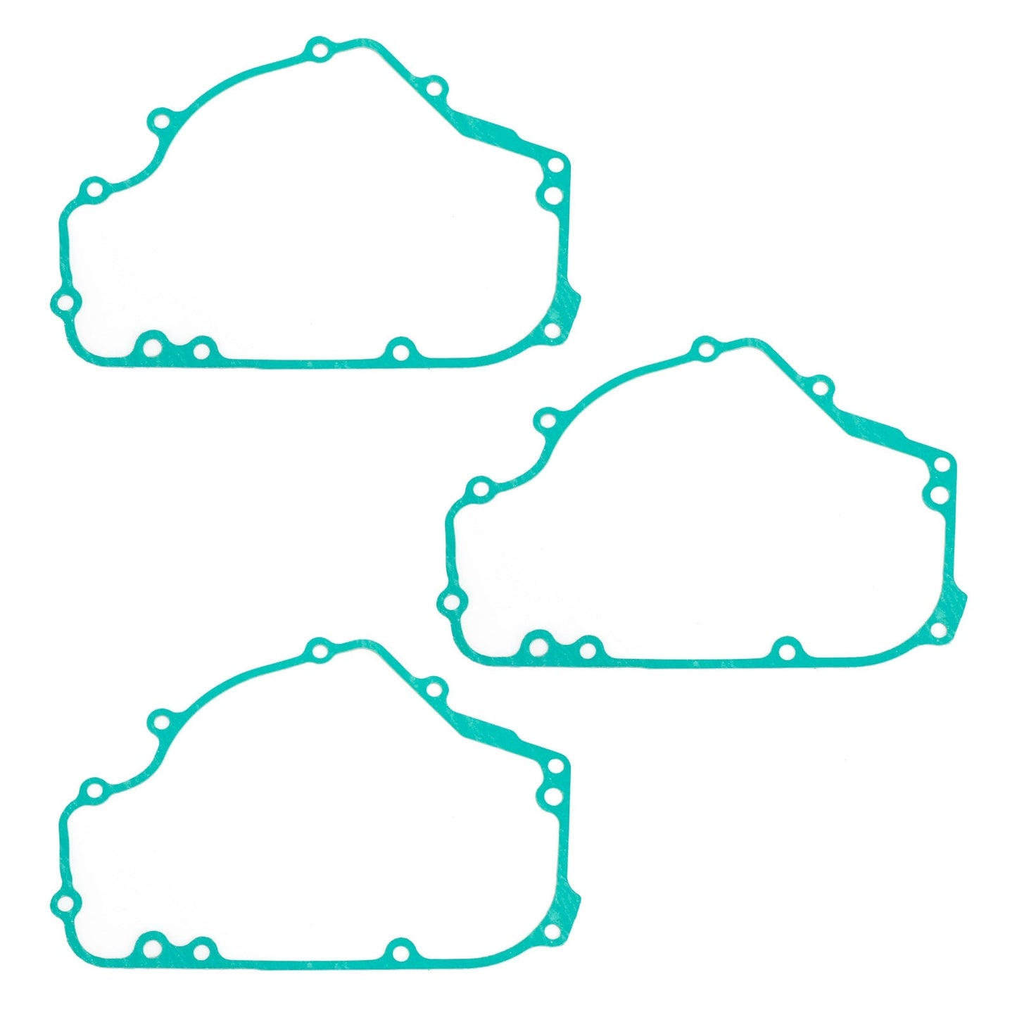 3 juntas de tapa de estator de motor izquierdo para Kawasaki EX250 R Ninja 250 ZZR 250 KLE250 EL250 (11009-1570, 11009-1873, 11060-1920)