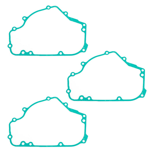 3 juntas de tapa de estator de motor izquierdo para Kawasaki EX250 R Ninja 250 ZZR 250 KLE250 EL250 (11009-1570, 11009-1873, 11060-1920)