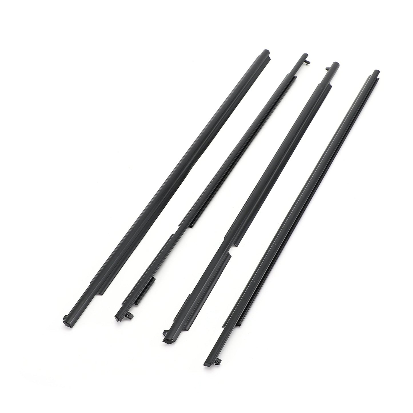 2010-2021 4Runner Toyota 75711-35011 4PCS Car Outside Window Weatherstrip Seal Belt Moulding