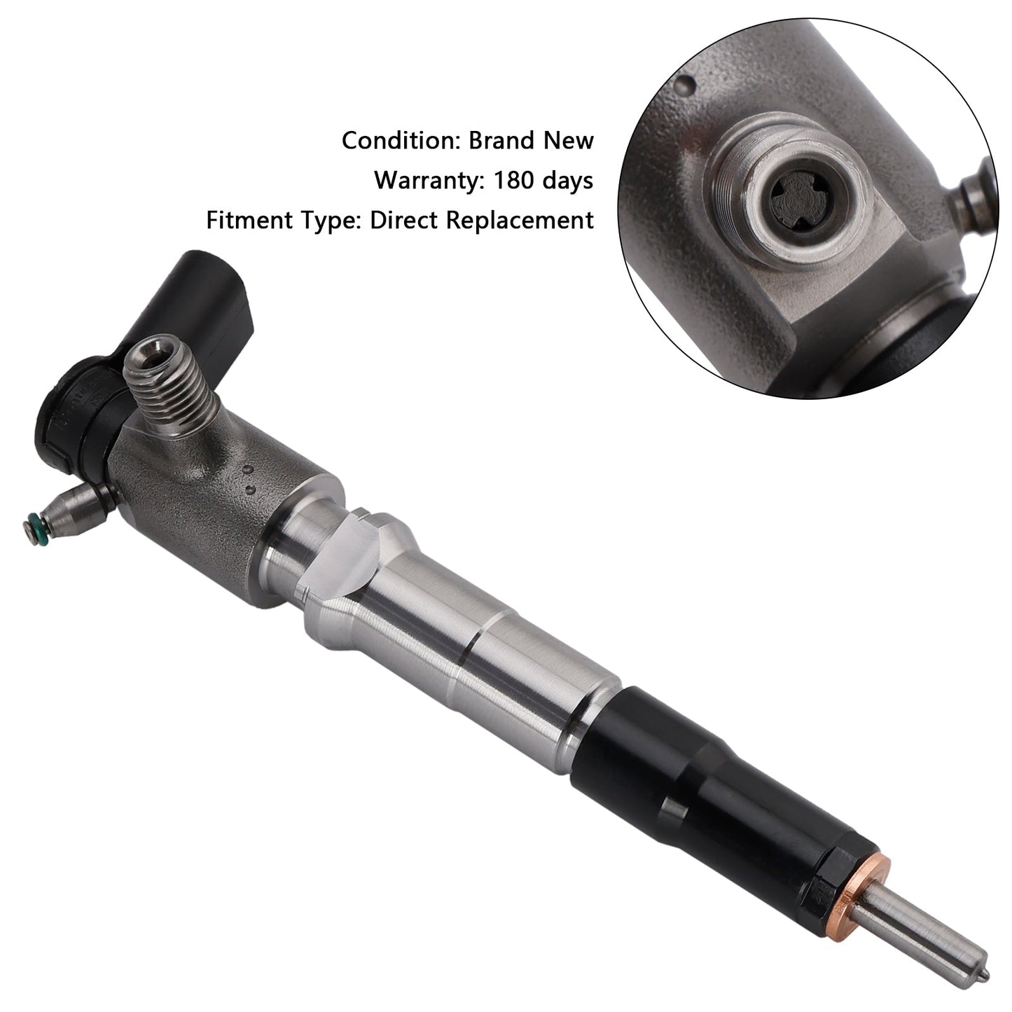 1 inyector de combustible GK2Q-9K546-AC 2143478 para Ford Focus Mk4 2.0 VDO (en adelante, 2018)