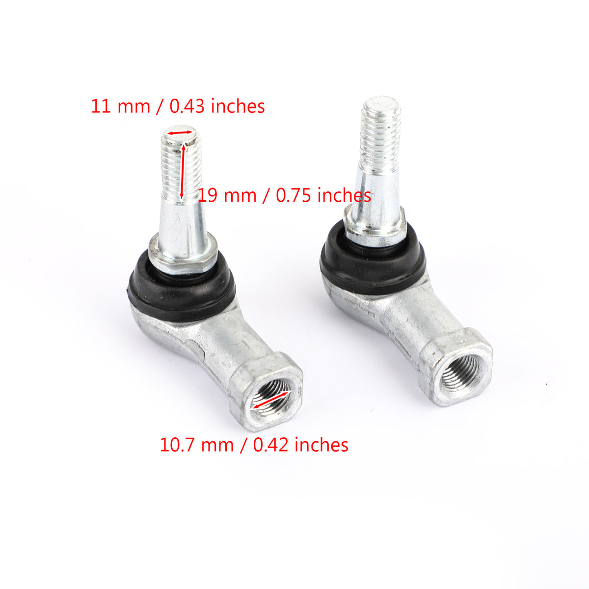 EZGO TXT Gas / Electric Golf Carts 70902-G01 70902-G02 Tie Rod Ends
