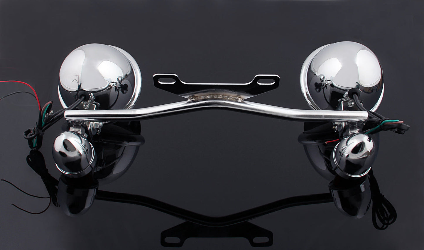 Driving Passing Turn Signal Spot Light Bar For Honda Yamaha Suzuki Kawasaki Assosary