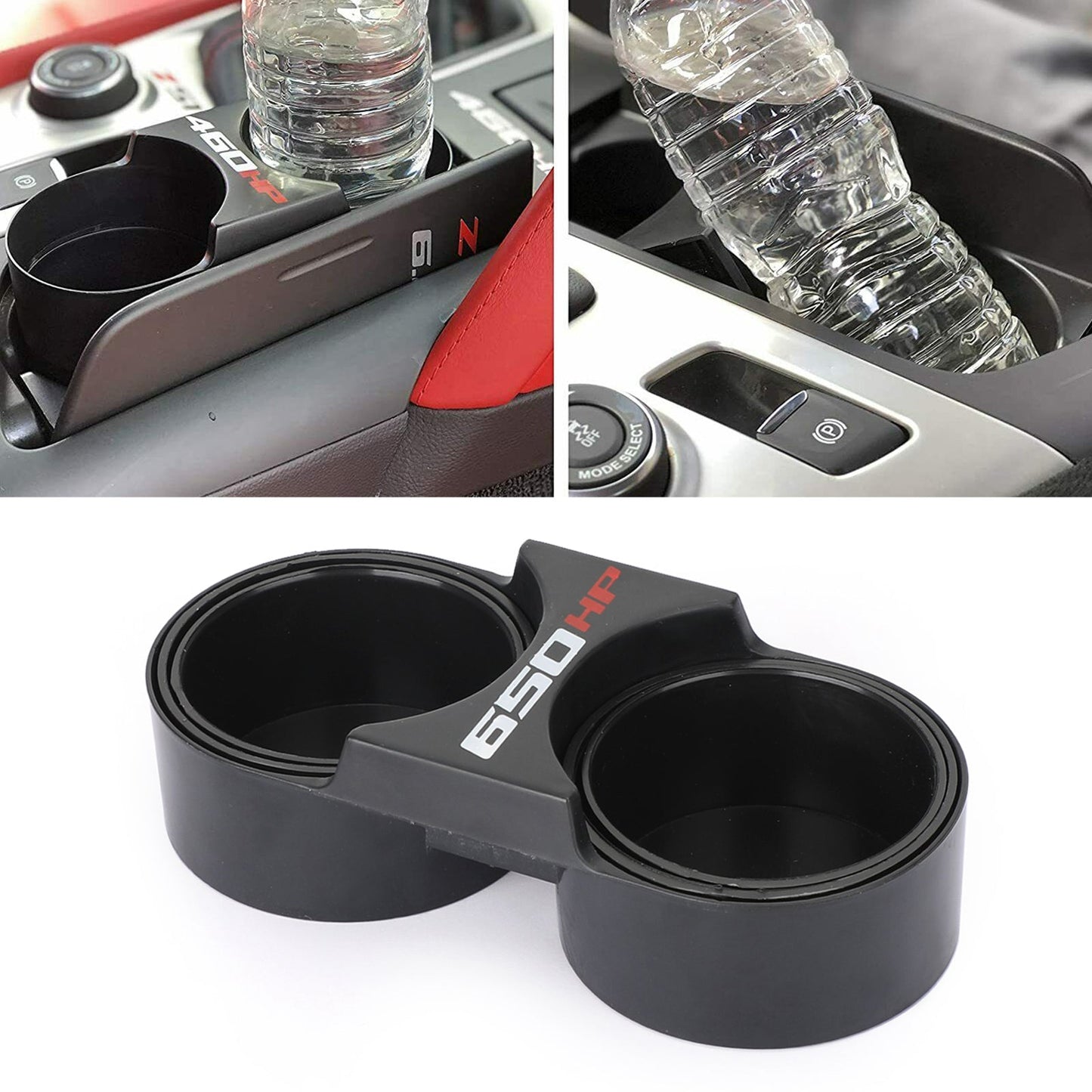 Center Console Storage Cup Holder fit for C7 CORVETTE DUEL EXTENDABLE and RETRACTABLE