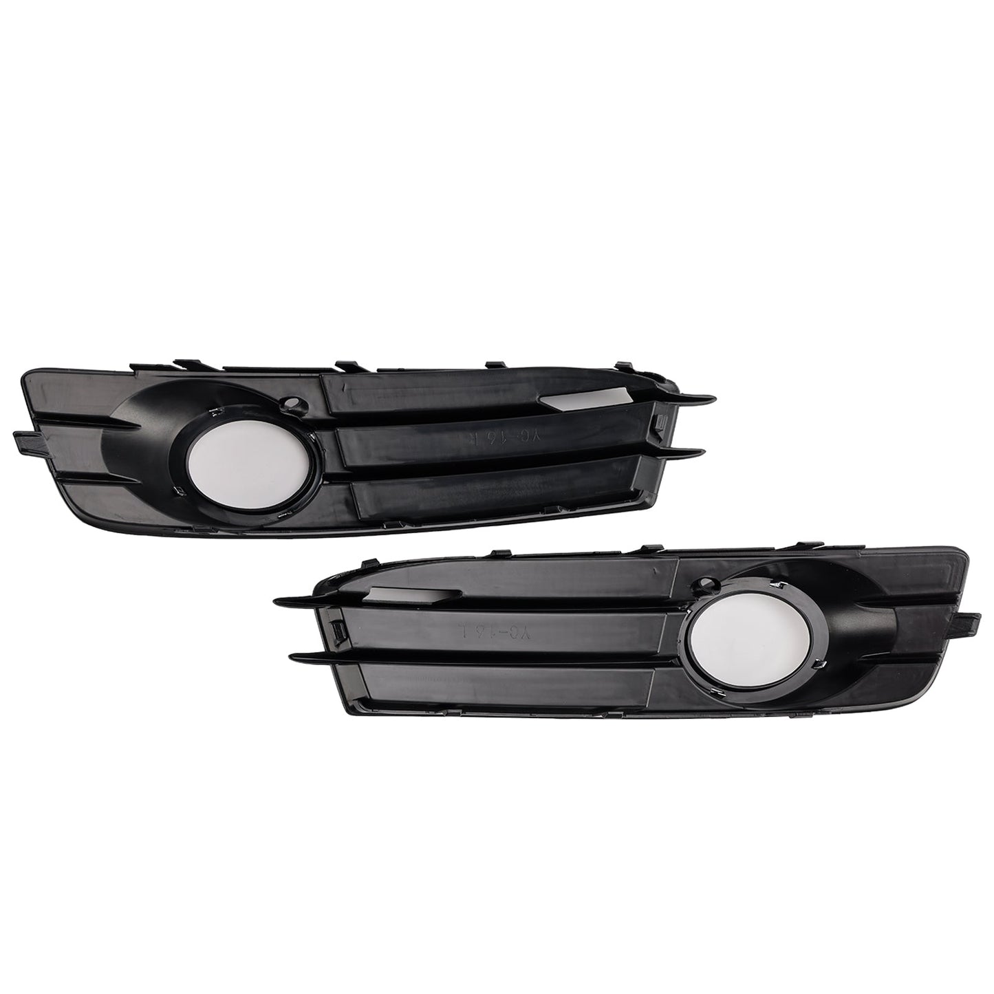 2009-2012 Front Lower Bumper Grille Fog Light Cover Fit Audi A3 S-Line S3
