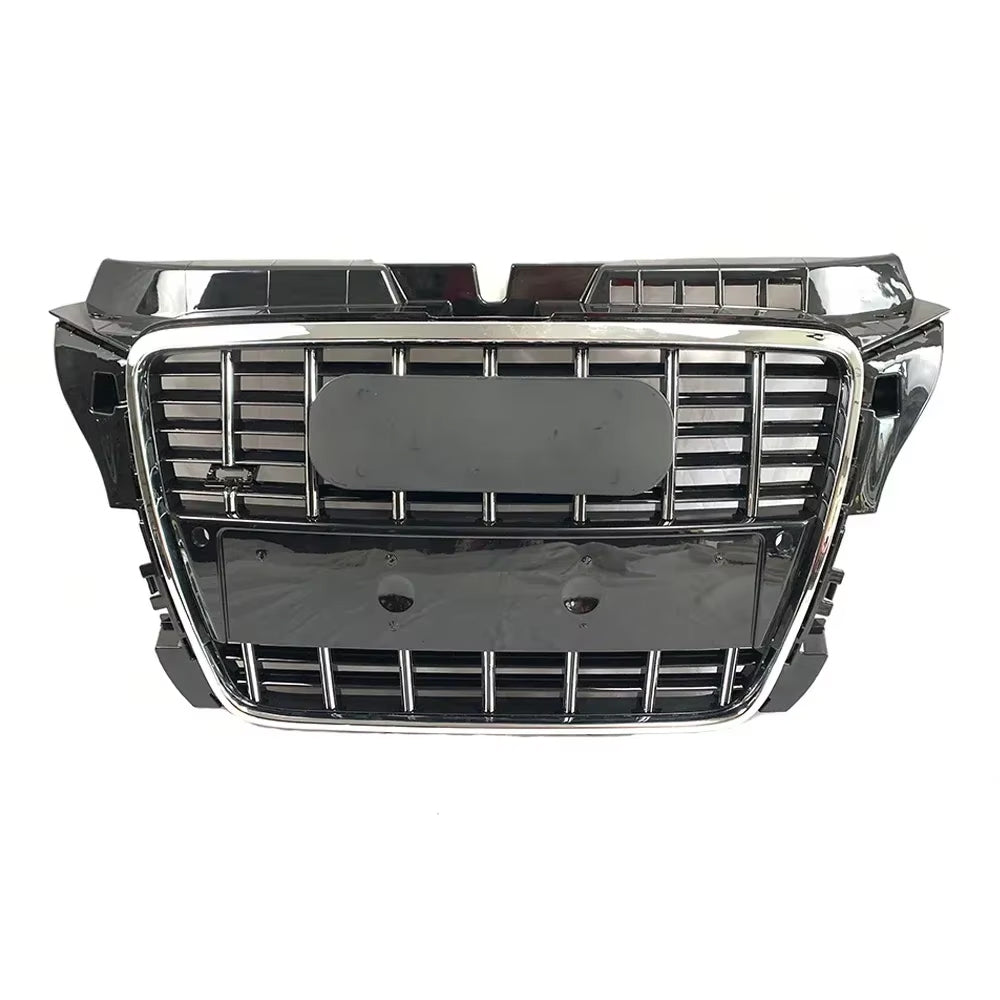 2008-2012 Audi A3/8P To S3/RS3 Style Grille High Quality ABS Trim Grill Front Bumper Grill