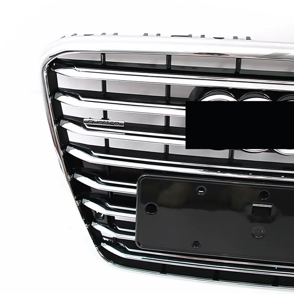 Audi A8 D4 2010-2014 High Quality ABS Chrome Black Front Bumper Grill 4H0 853 651 New Condition Grille Radiator Grilles