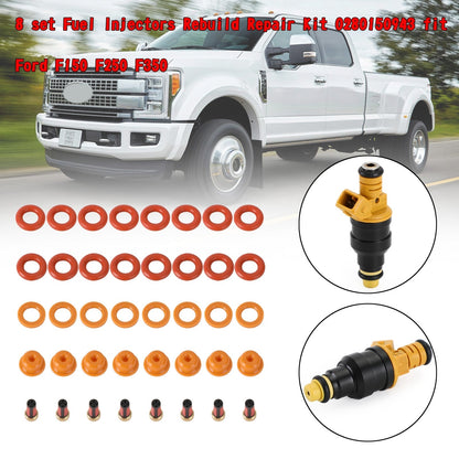 1992-1997 Mercury Grand Marquis 4.6L V8 8 set Fuel Injectors Rebuild Repair Kit 0280150943
