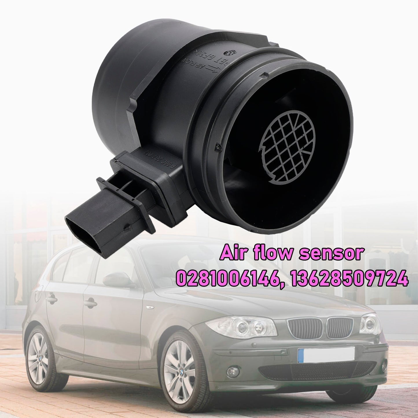 Capteur de débitmètre d'air massique 0281006146 pour BMW E90, E91, E92, E93, N47, 2,0 L, 2007-2010