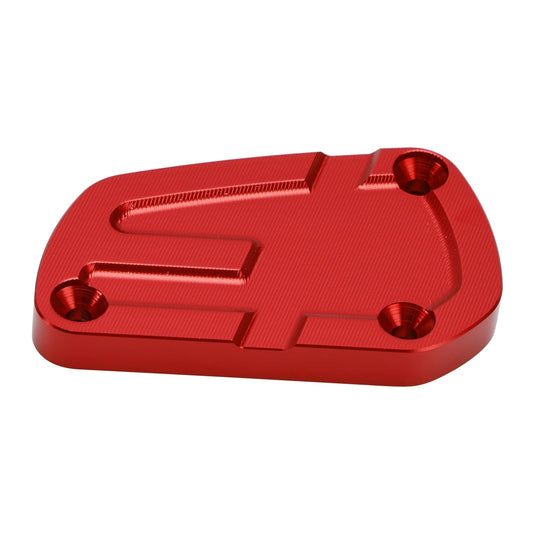 Tapa de líquido de freno delantero de aluminio MOTO GUZZI V85 TT 850 19-24, color rojo