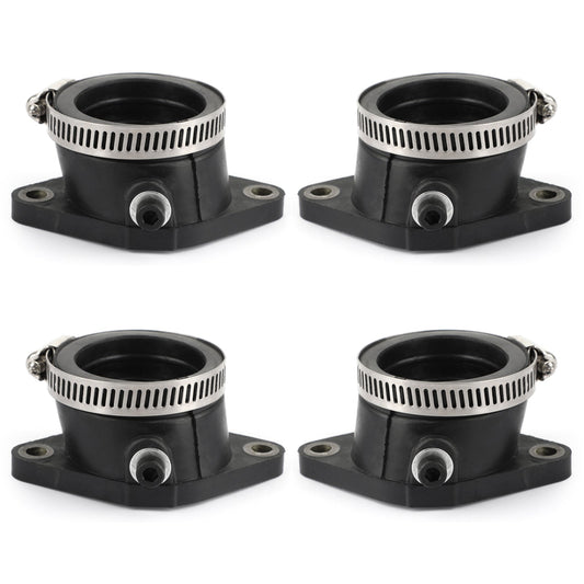 Right & Left Intake Manifold Carb Boot Fit for Suzuki GS550 GS550E GS550T 80-81