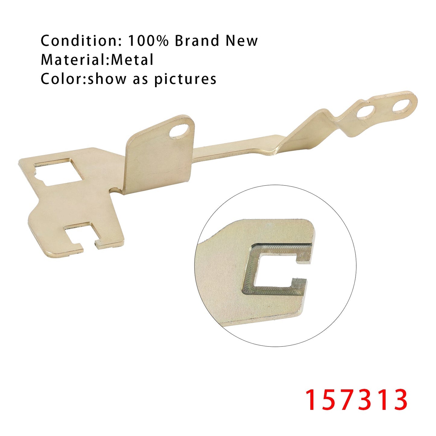 Support universel pour câble d'accélérateur et câble de rétrogradation 157313