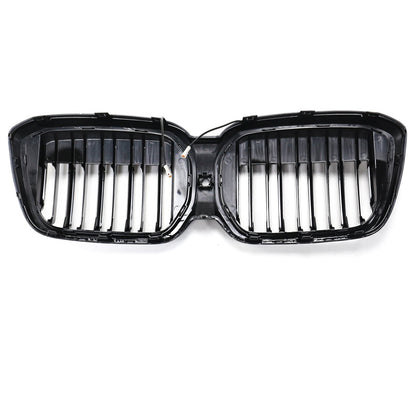 2022-2024 Double Slat Black Front Kidney Grill Grille Fit BMW IX3 G08 LCI