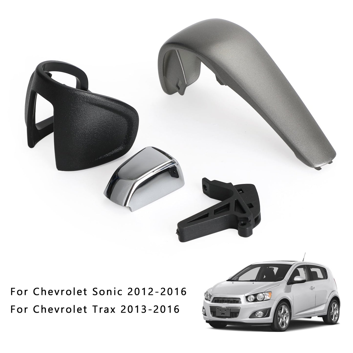 2012-2016 Chevy Sonic 2013-2016 Trax Silver Shifter Knob Handle 42539736