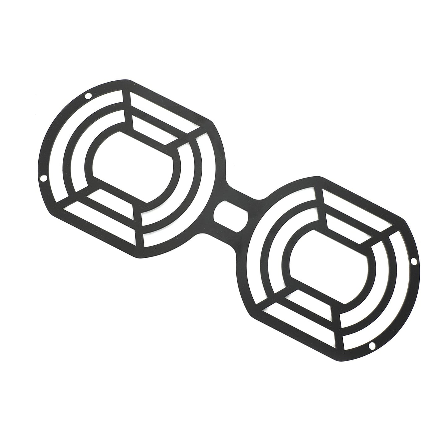 Grille de protection de phare avant noire pour Guzzi V85Tt 18-21 19