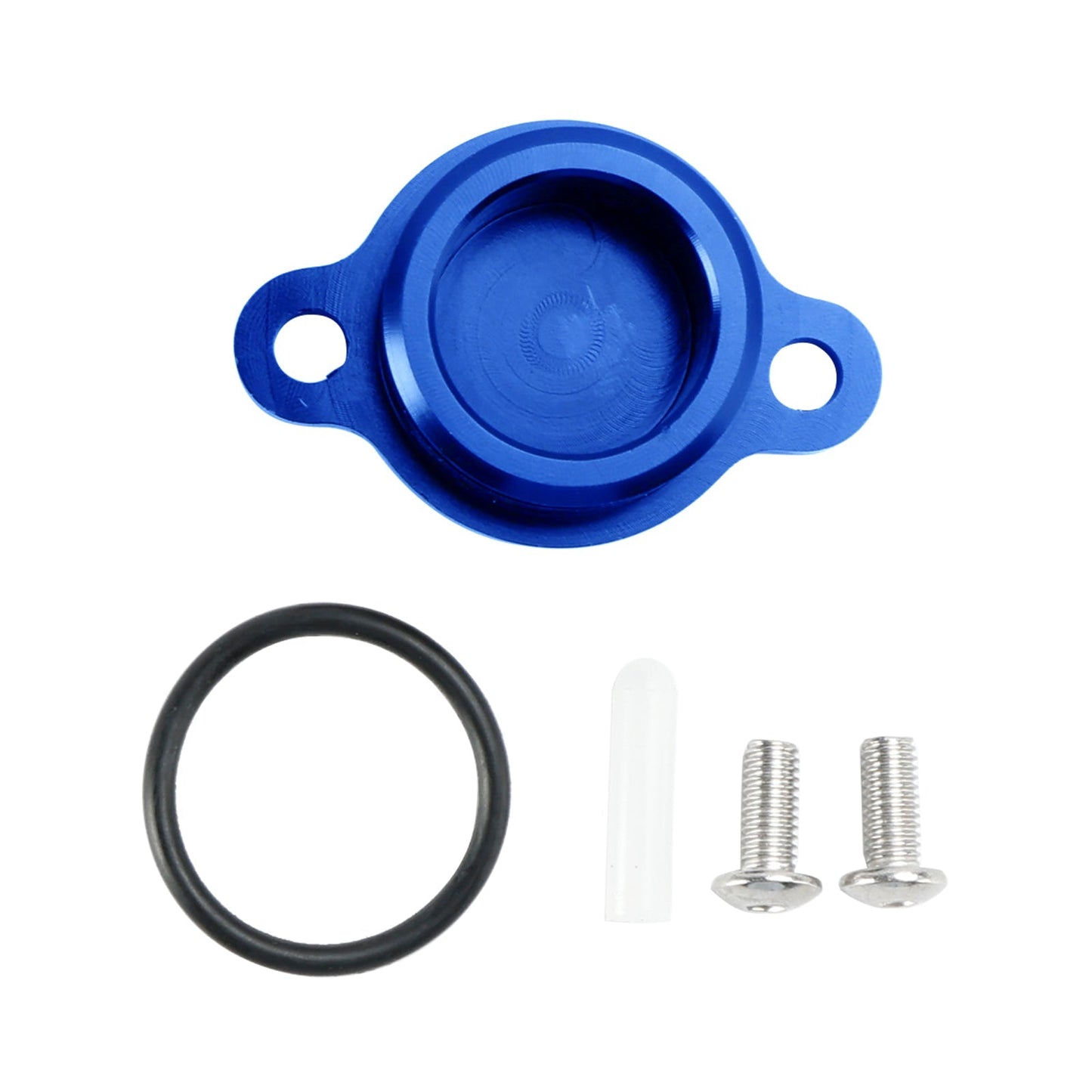 Tapón de desbloqueo de la bomba de inyección de aceite YAMAHA PW50 PW80 azul